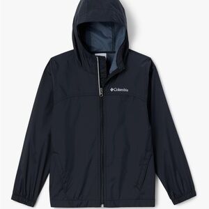 Columbia Black Hooded Windbreaker